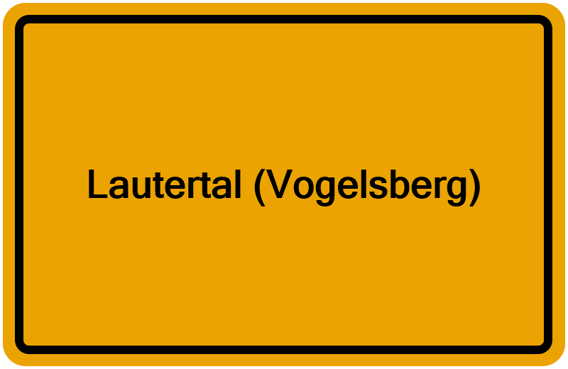 Handelsregisterauszug Lautertal (Vogelsberg)